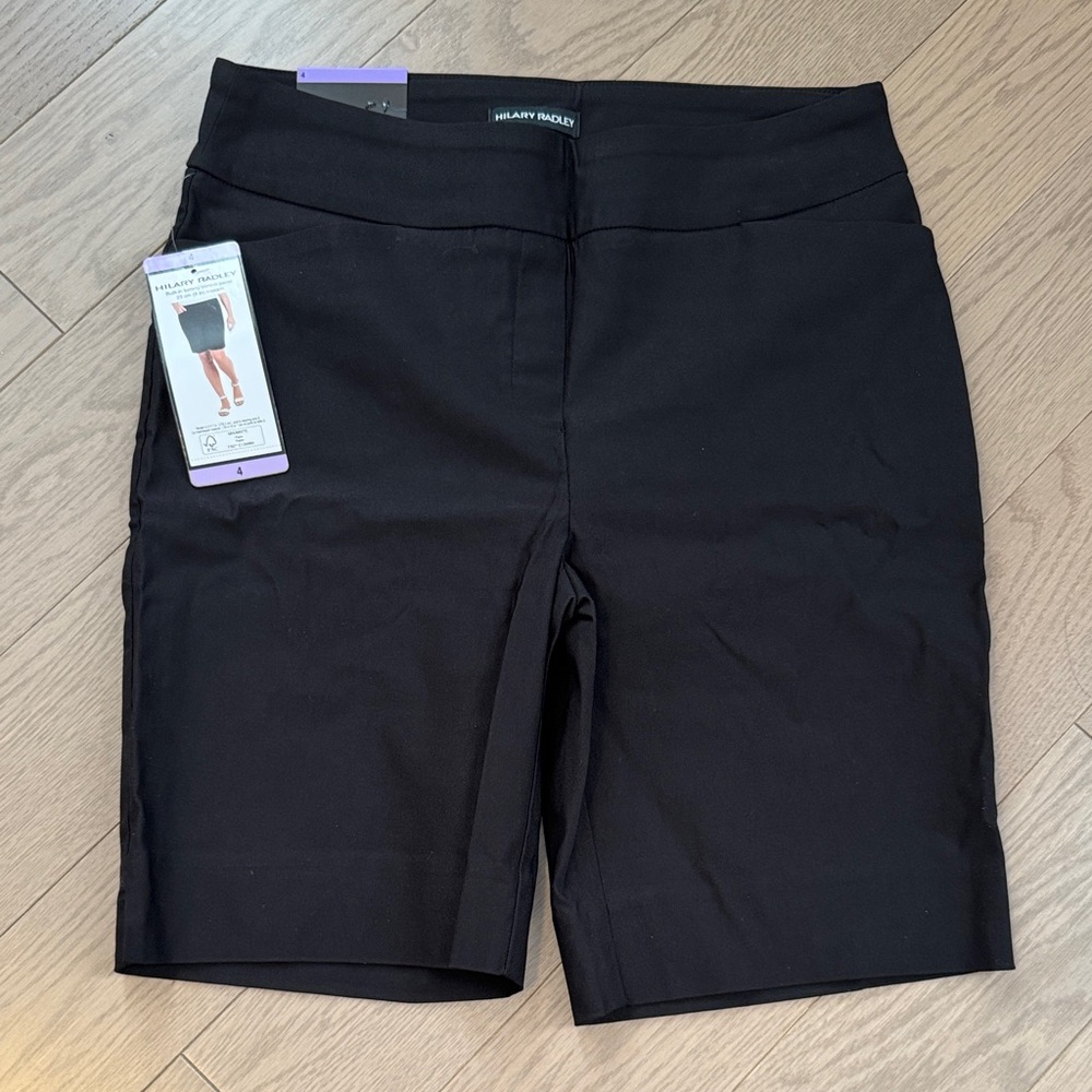 size 4 Women's Hilary Radley Black Shorts
